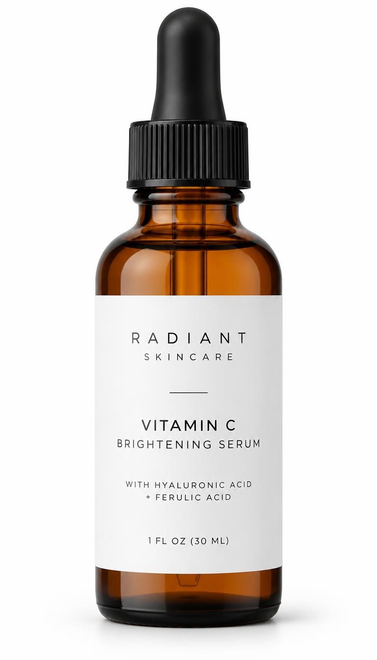 Serum bottle, tall narrow photo